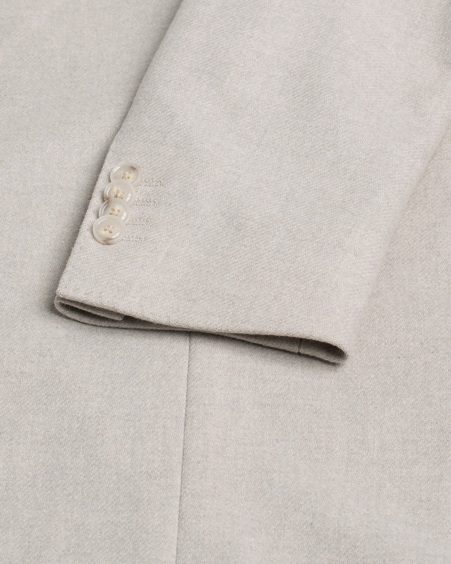 Hombres | Blazers | Pre-owned | BOSS BLACK Hanry Wool Patch Pocket Blazer Open White