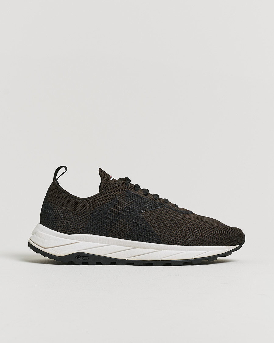 Hombres | Pre-owned Zapatos | Pre-owned | Kiton Running Sneakers Dark Brown 43
