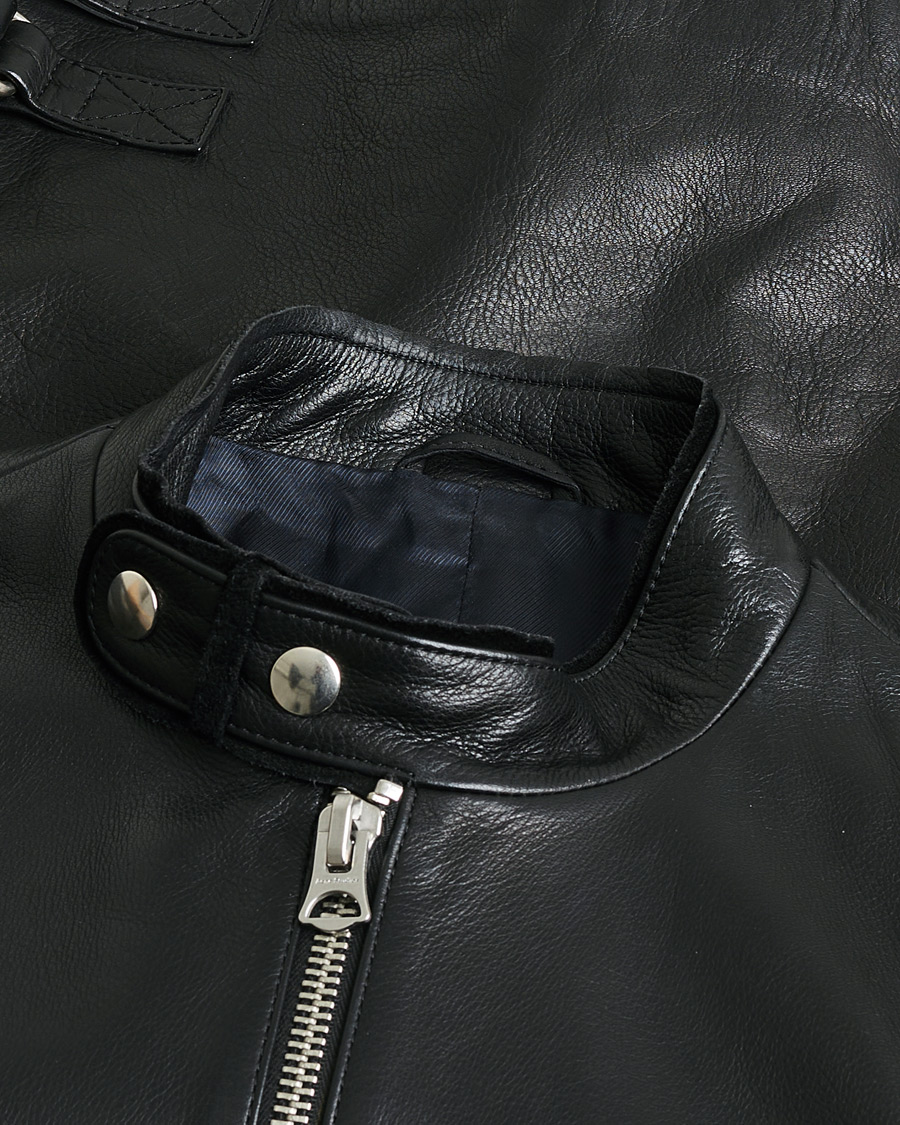 Hombres | Pre-owned Chaquetas | Pre-owned | Acne Studios Oliver Leather Jacket Black 48