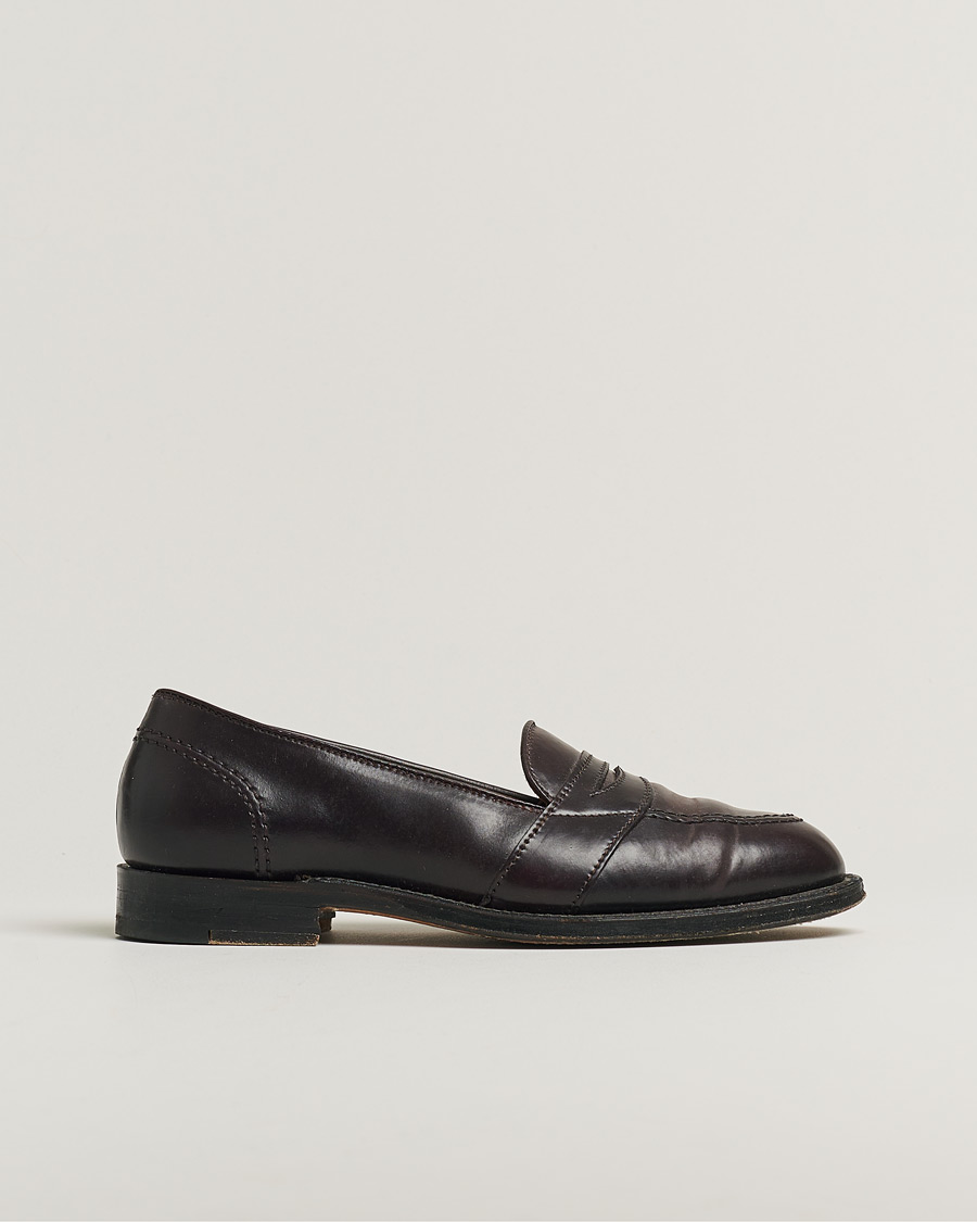 Hombres | Alden 684 Full Strap Slip-On Penny Loafer UK7,5 - EU41 | Pre-owned | Alden 684 Full Strap Slip-On Penny Loafer UK7,5 - EU41