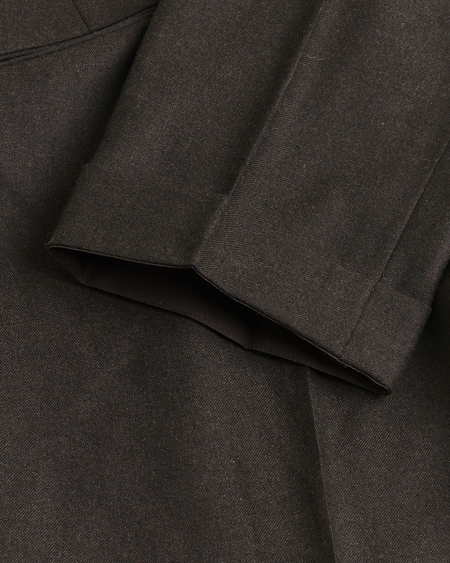 Hombres | Pre-owned Pantalones | Pre-owned | Incotex Slim Fit Flannel Trousers Brown 50