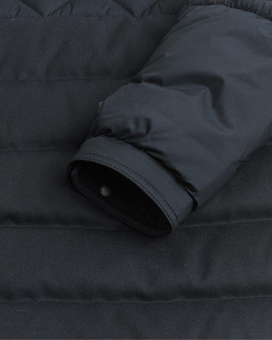 Hombres | Pre-owned Chaquetas | Pre-owned | Moncler Tuena Biker Jacket Navy 3 - L