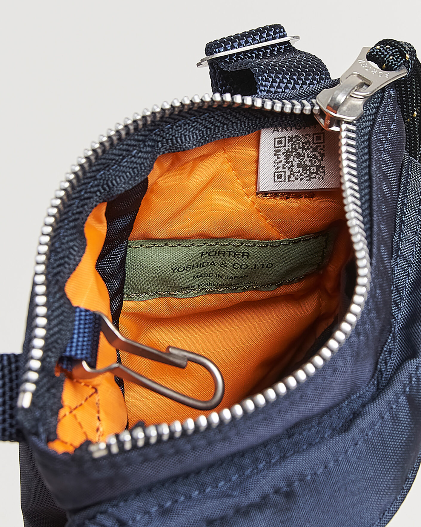 Hombres | Pre-owned Accesorios | Pre-owned | Porter-Yoshida & Co. Force Small Shoulder Pouch Navy Blue