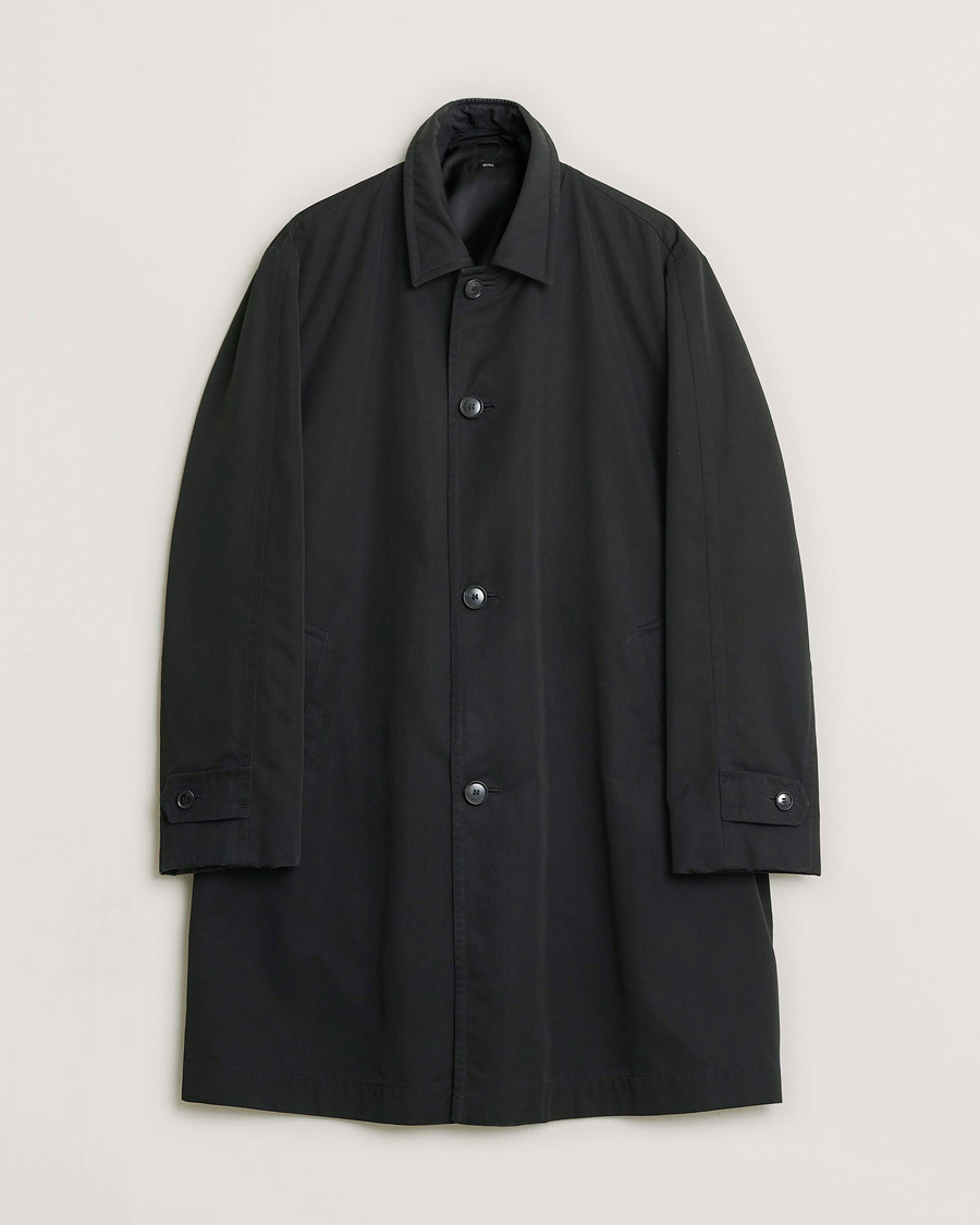 Hombres | BOSS Car Coat Black 50 | Pre-owned | BOSS Car Coat Black 50
