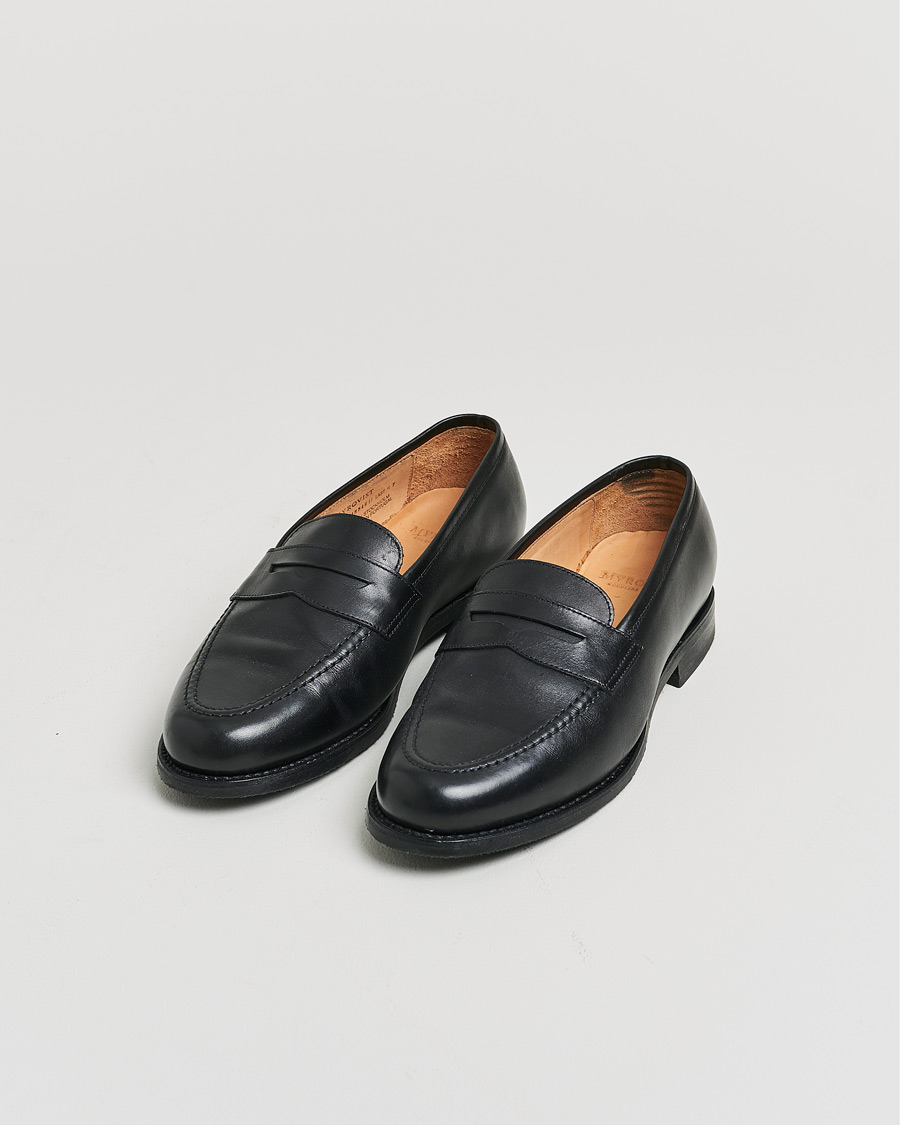 Hombres | Myrqvist Stenhammar II Loafer Black Calf UK9 - EU41 | Pre-owned | Myrqvist Stenhammar II Loafer Black Calf UK9 - EU41