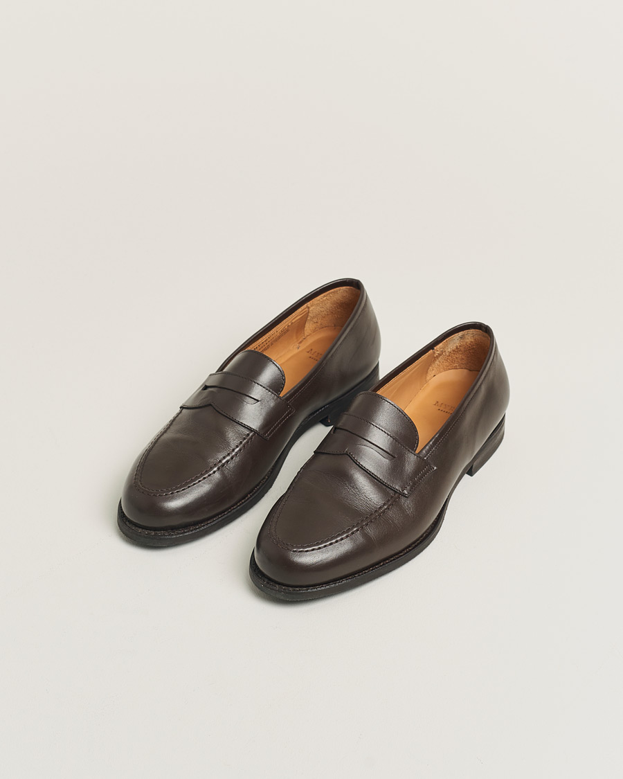 Hombres | Myrqvist Stenhammar II Loafer Dark Brown Calf | Pre-owned | Myrqvist Stenhammar II Loafer Dark Brown Calf