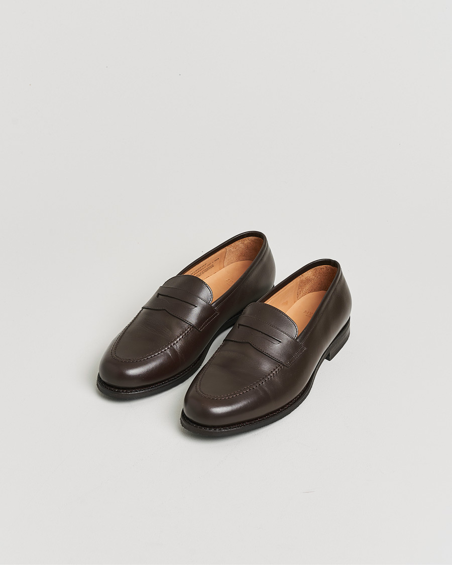 Hombres | Pre-owned Zapatos cosidos a mano | Pre-owned | Myrqvist Stenhammar II Loafer Dark Brown Calf UK10,5 - EU44,5