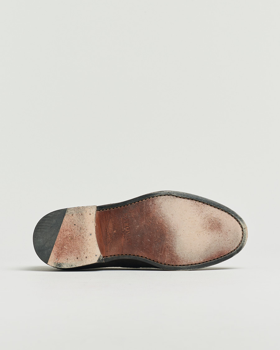 Hombres | Myrqvist Mölle Tassel Loafer Dark Brown Suede UK6 - EU40 | Pre-owned | Myrqvist Mölle Tassel Loafer Dark Brown Suede UK6 - EU40