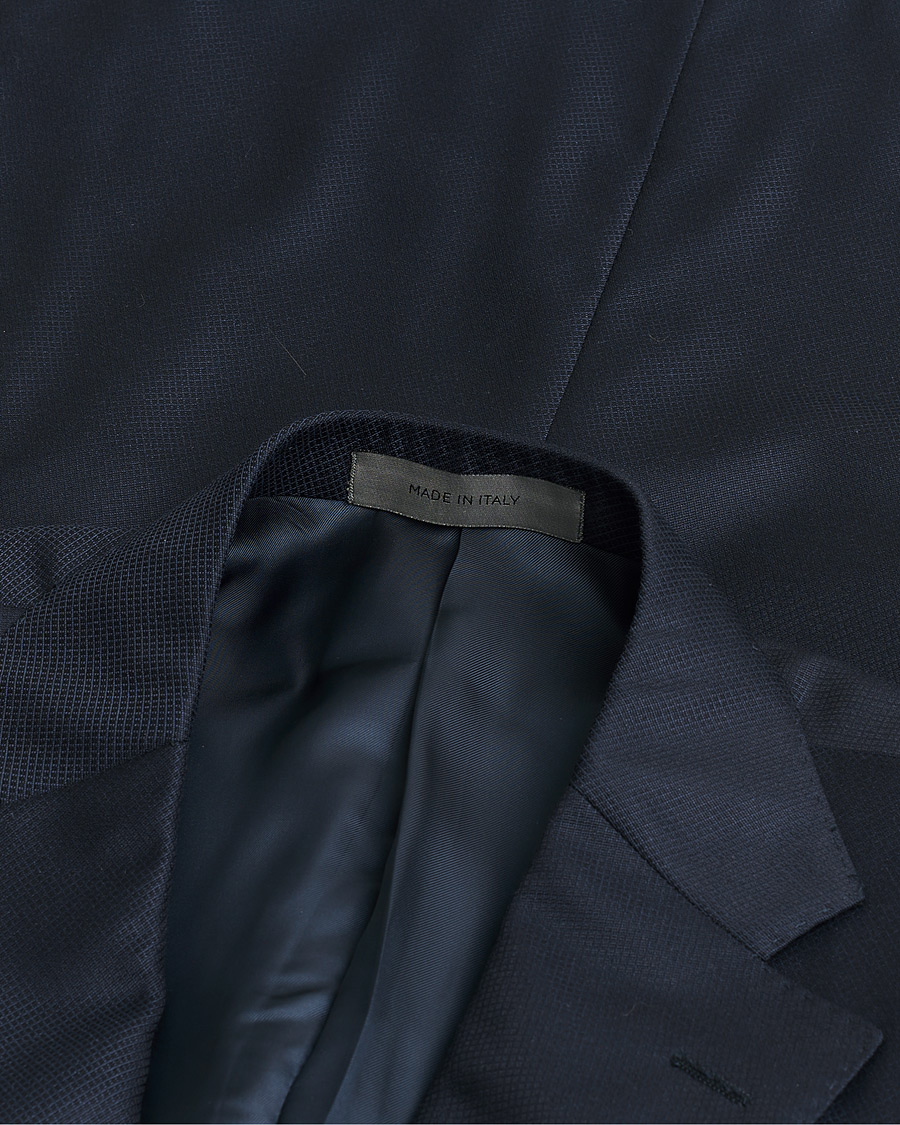 Hombres | Pre-owned Trajes | Pre-owned | Corneliani Wool Suit Navy 50