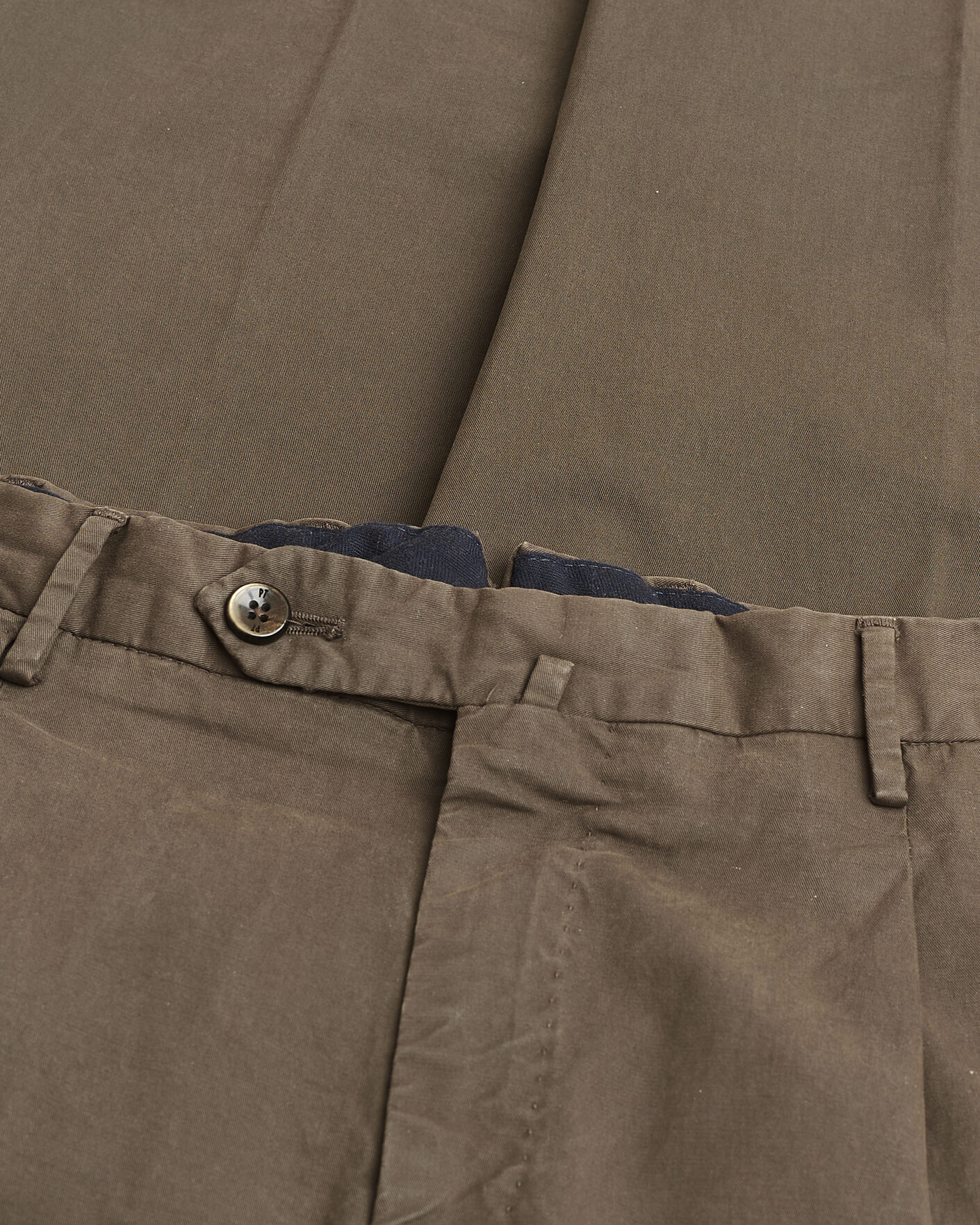 Hombres | Pre-owned Pantalones | Pre-owned | PT01 Gentleman Fit Cotton/Stretch Trousers Brown 52