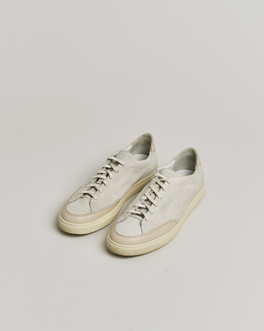 Hombres | CQP Bumper Suede Sneaker Ivory | Pre-owned | CQP Bumper Suede Sneaker Ivory