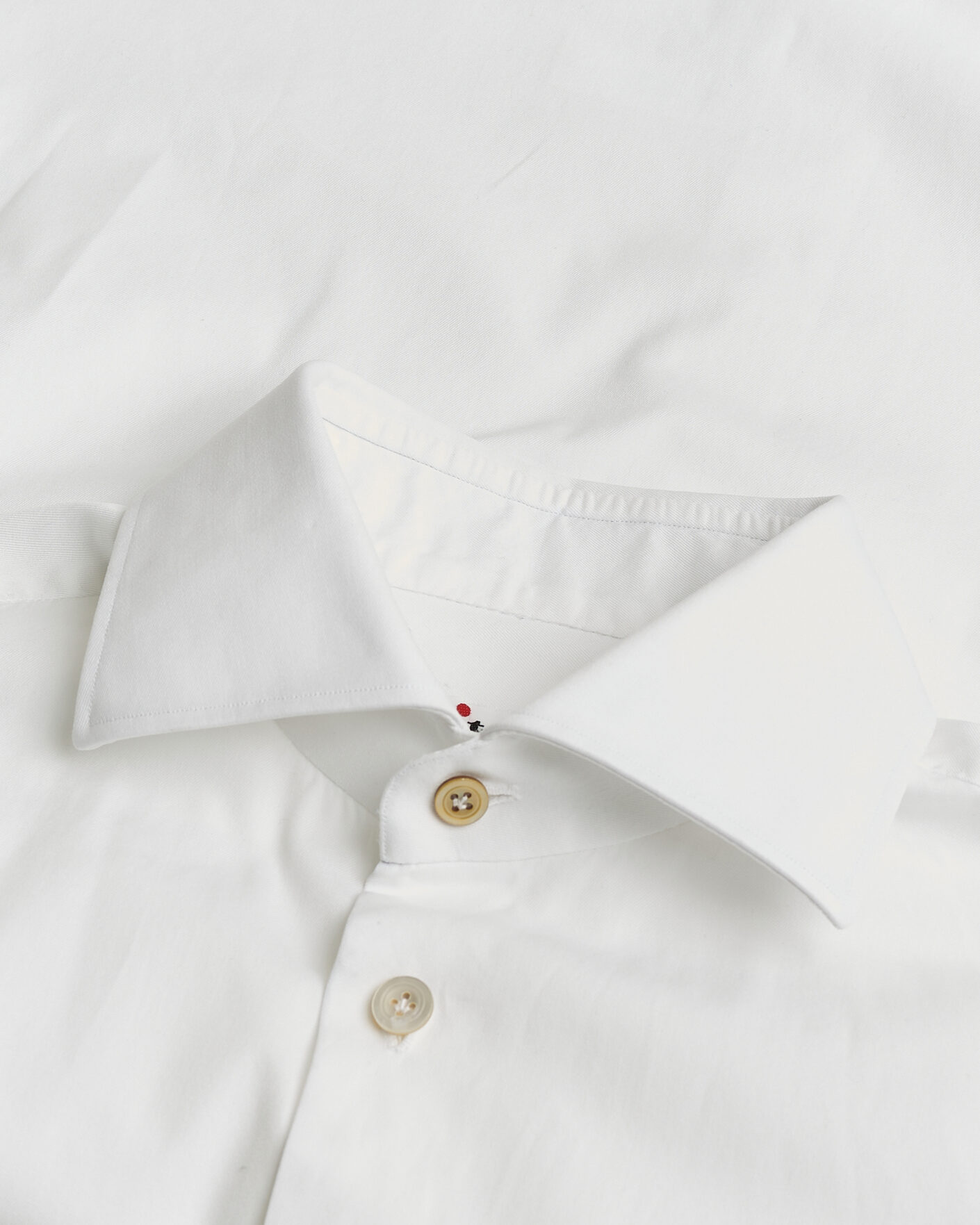 Hombres | Pre-owned Camisas | Pre-owned | Kiton Slim Fit Dress Shirt White 38 - S