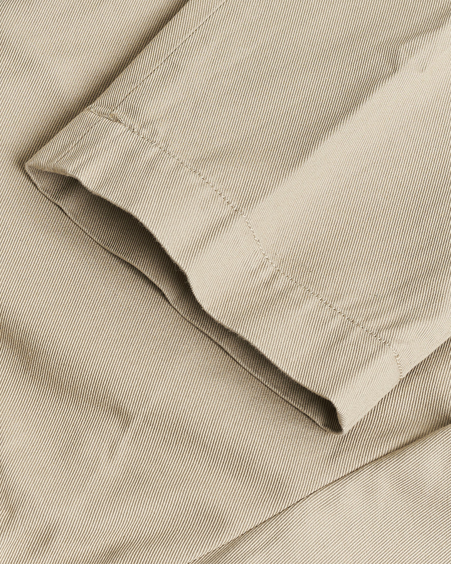 Hombres | Pre-owned Pantalones | Pre-owned | Incotex Regular Fit Uniform Cotton Slacks Beige W32