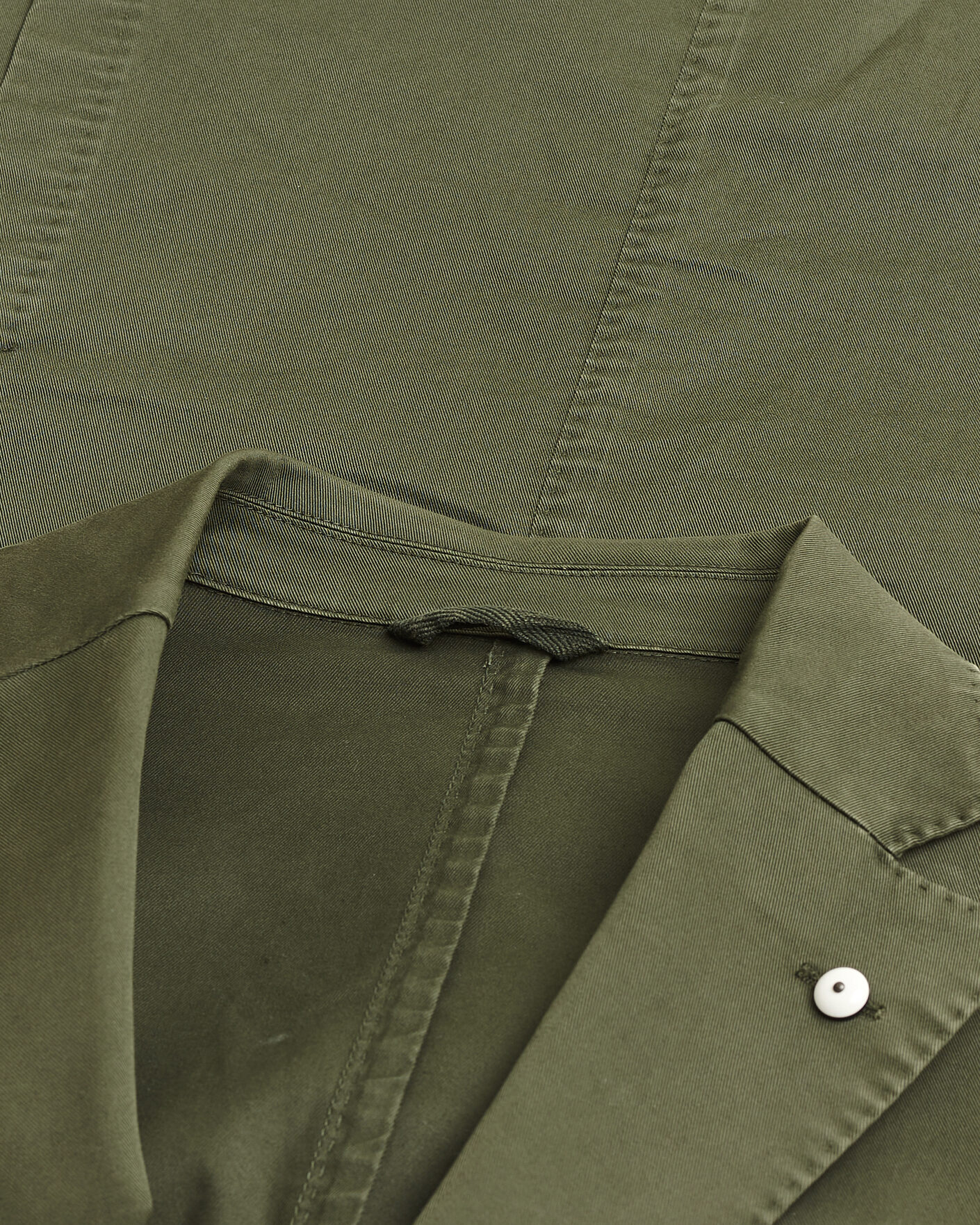 Hombres | Pre-owned Blazers | Pre-owned | L.B.M. 1911 Jack Regular Fit Cotton Stretch Blazer Green 46