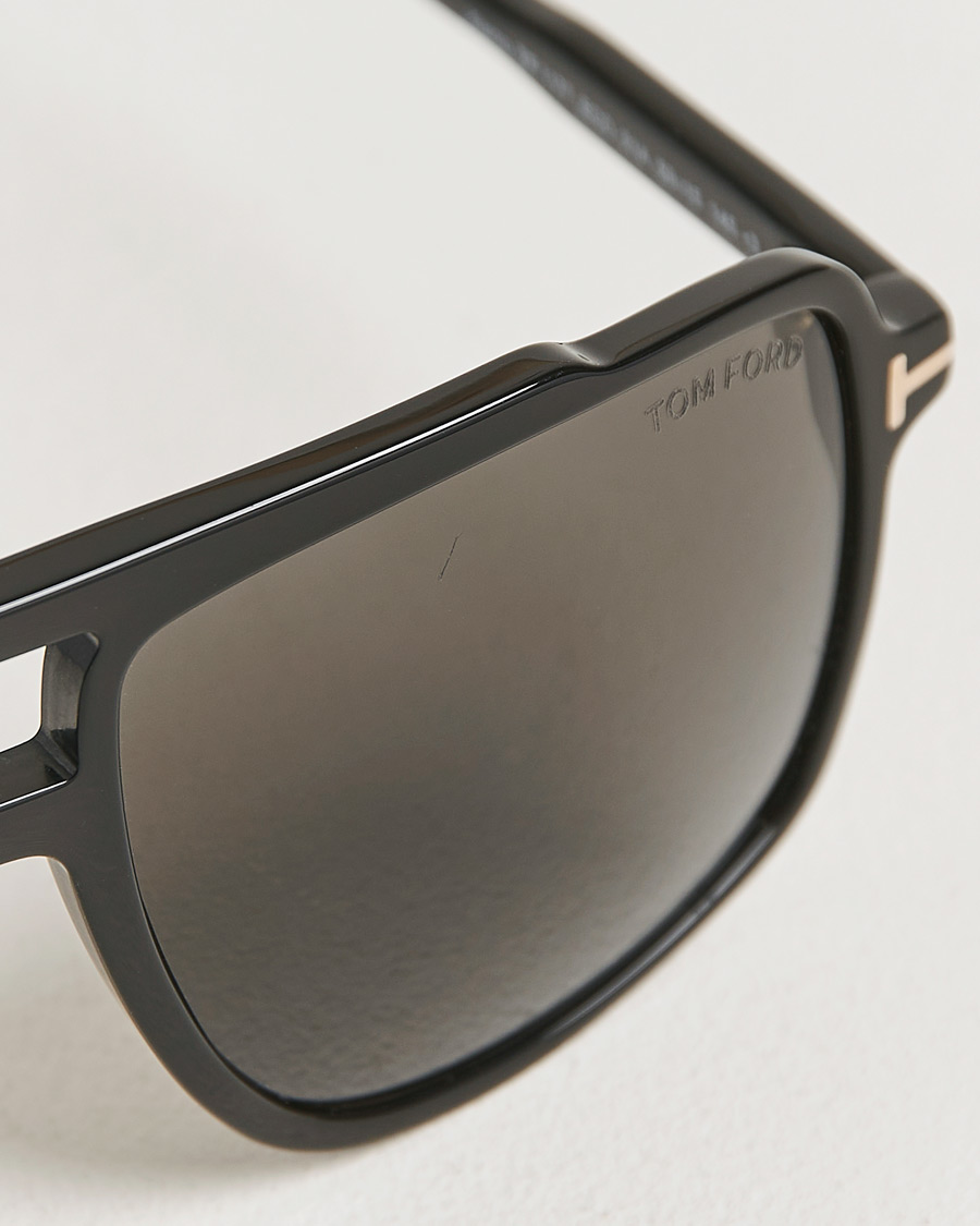 Hombres | Tom Ford FT1177 Sunglasses Black | Pre-owned | Tom Ford FT1177 Sunglasses Black