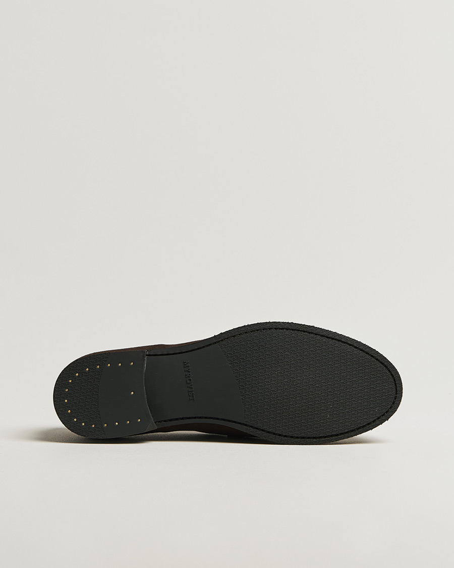 Hombres | Pre-owned Zapatos cosidos a mano | Pre-owned | Myrqvist Karlberg Loafer Dark Brown Suede UK8,5 - EU42,5