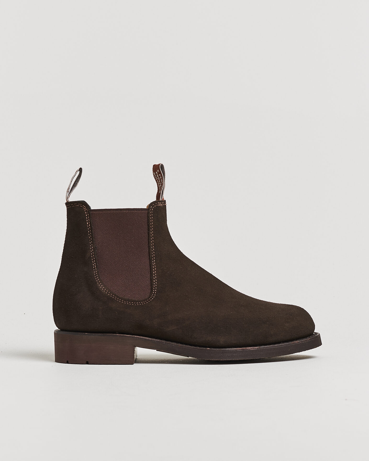 Hombres | R.M.Williams Gardener G Boot Chocolate Suede UK7 - EU41 | Pre-owned | R.M.Williams Gardener G Boot Chocolate Suede UK7 - EU41