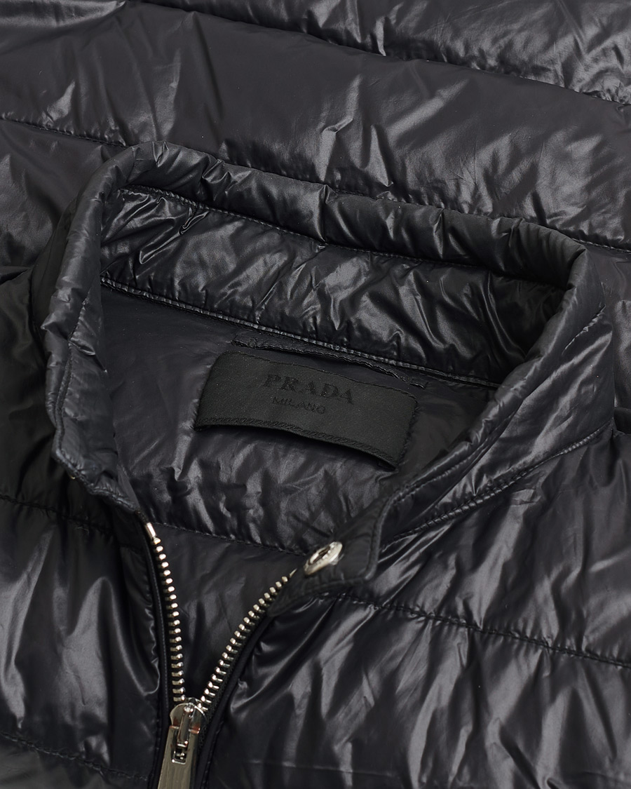 Hombres | Pre-owned Chaquetas | Pre-owned | Prada Lightweight Nylon Down Jacket Black 54