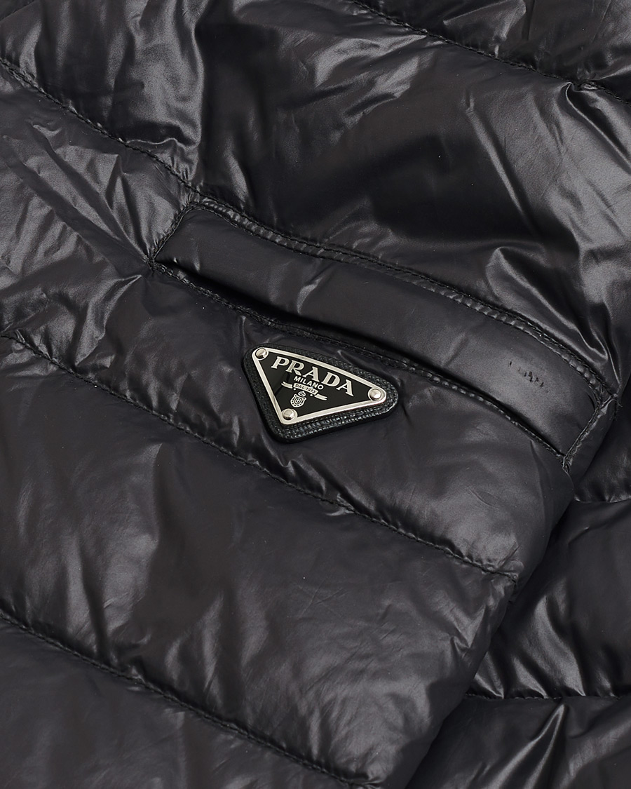 Hombres | Pre-owned Chaquetas | Pre-owned | Prada Lightweight Nylon Down Jacket Black 54