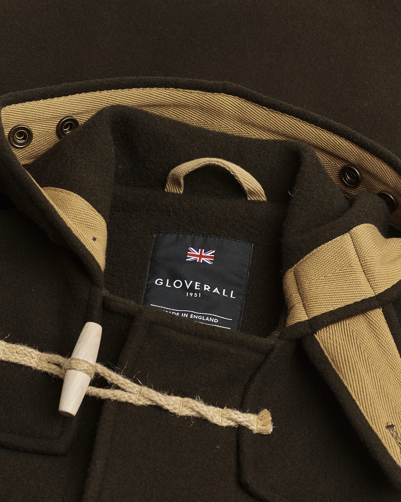 Hombres | Pre-owned Chaquetas | Pre-owned | Gloverall 575 Monty Original Duffle Coat Brown S