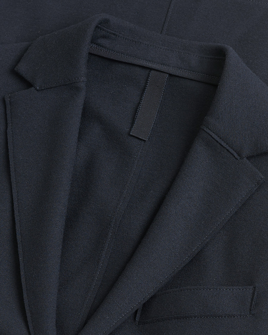 Hombres | Pre-owned Blazers | Pre-owned | Harris Wharf London Two Button Virgin Wool Blazer Navy 48