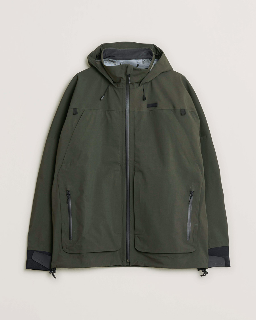 Hombres | Pre-owned Chaquetas | Pre-owned | Filson Skagit Rain Jacket Forest Green L
