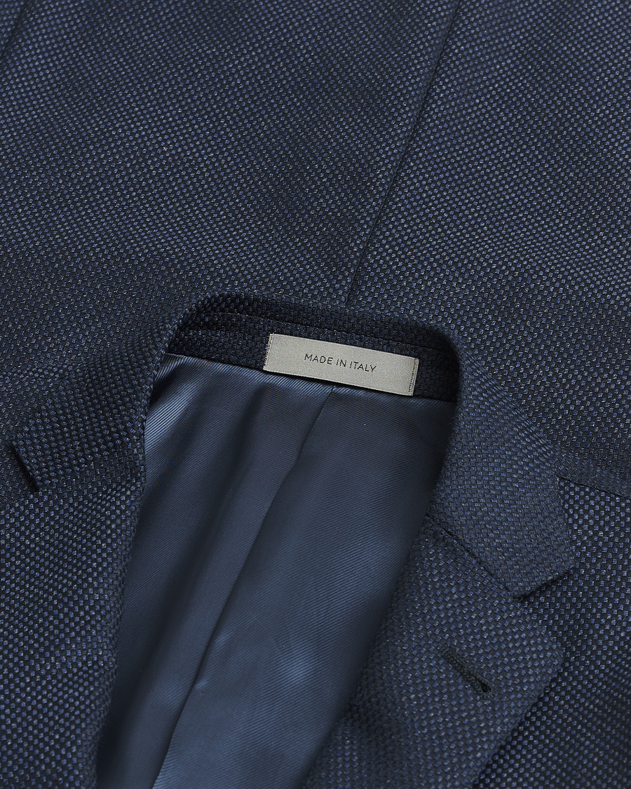 Hombres | Pre-owned Blazers | Pre-owned | Corneliani Wool & Cashmere Blazer Navy 48