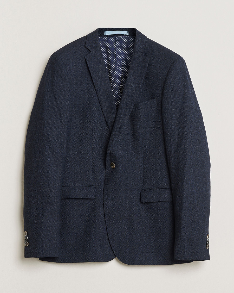 Hombres | Pre-owned Blazers | Pre-owned | Sand Copenhagen Single Breasted Wool Blazer Navy 52