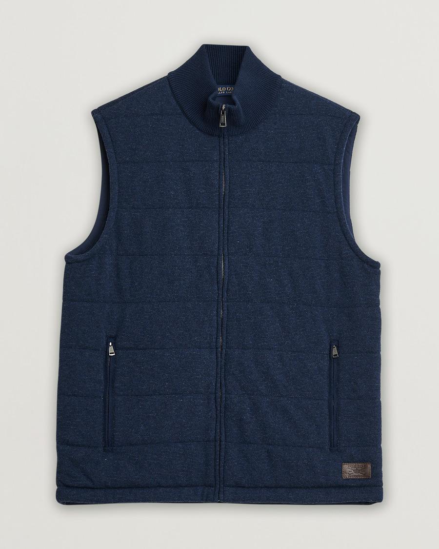 Hombres | Pre-owned Chaquetas | Pre-owned | Polo Golf Knitted Wool Vest Navy L