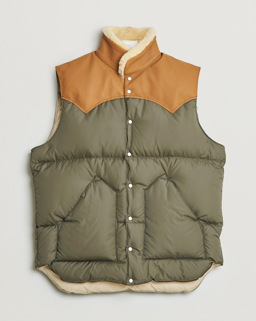 Hombres | Rocky Mountain Featherbed Christy Vest Olive 42 | Pre-owned | Rocky Mountain Featherbed Christy Vest Olive 42