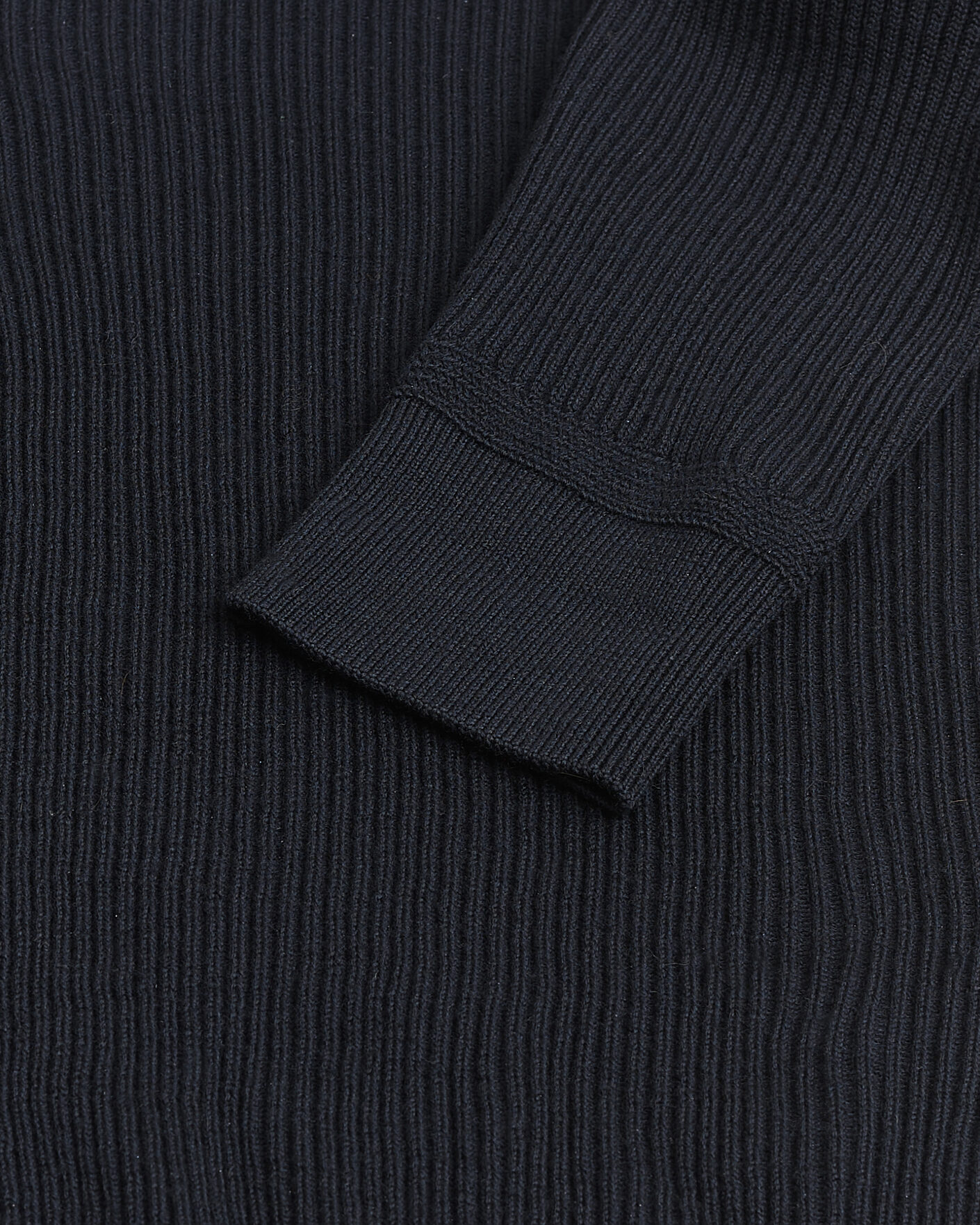 Hombres | Pre-owned Jerséis | Pre-owned | Stone Island Full Rib Crewneck Navy S