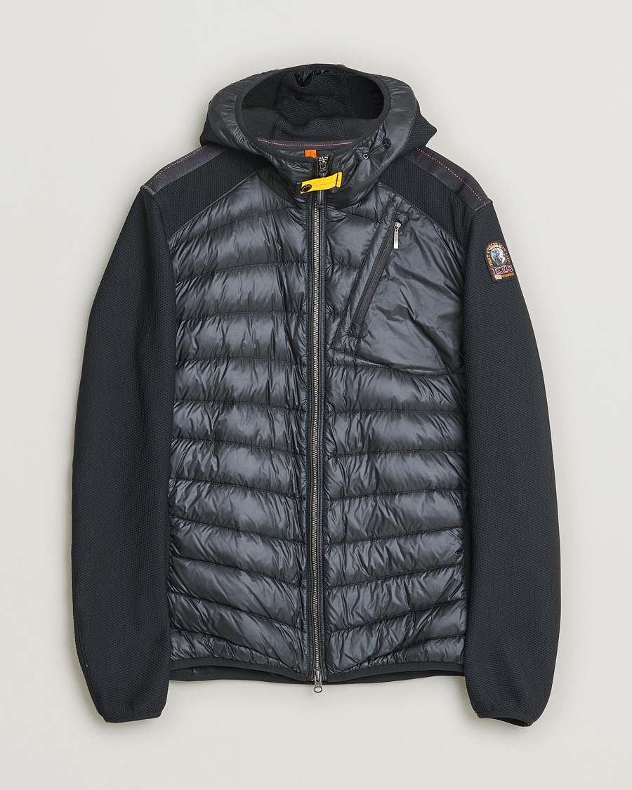 Hombres | Abrigos y chaquetas | Pre-owned | Parajumpers Nolan Warm Up Hybrid Hooded Jacket Black
