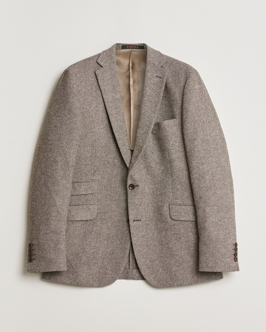 Hombres | Pre-owned Blazers | Pre-owned | Morris Soft Wool Blazer Brown 54