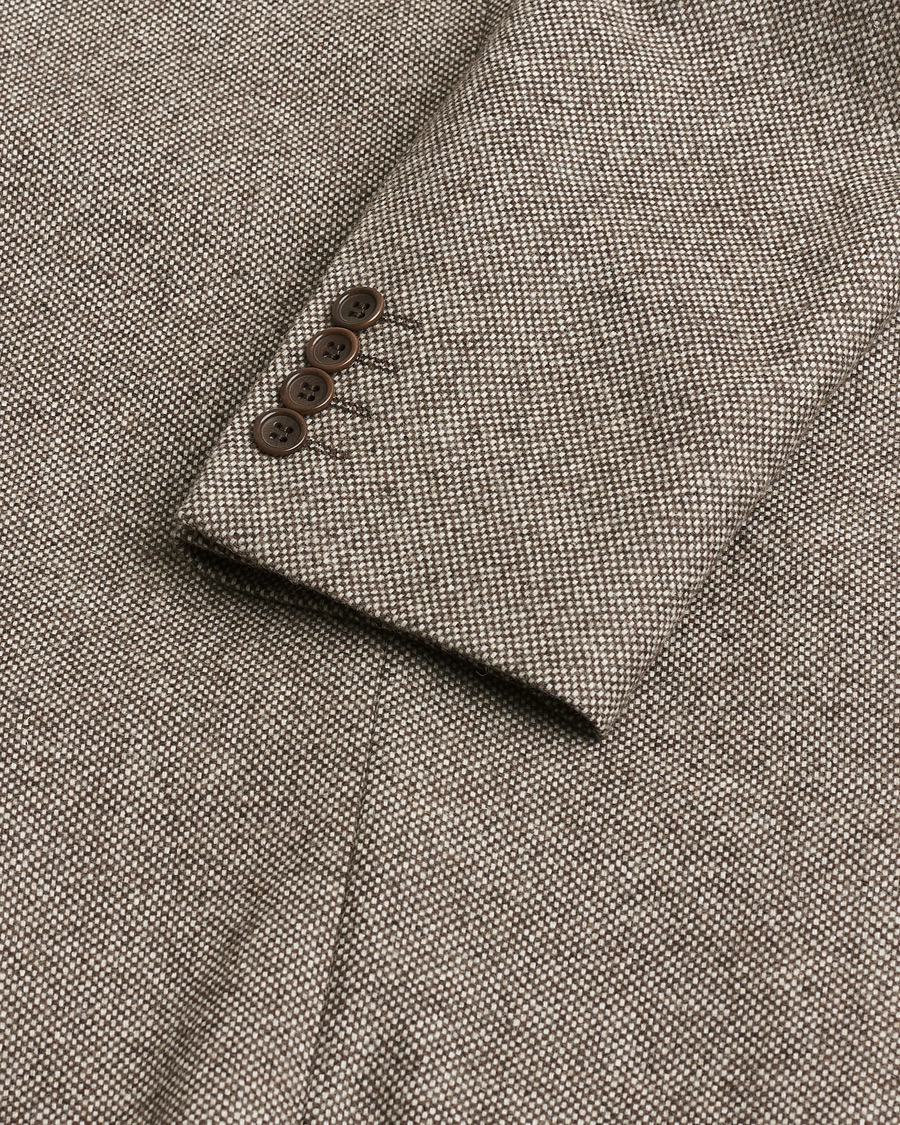 Hombres | Pre-owned Blazers | Pre-owned | Morris Soft Wool Blazer Brown 54