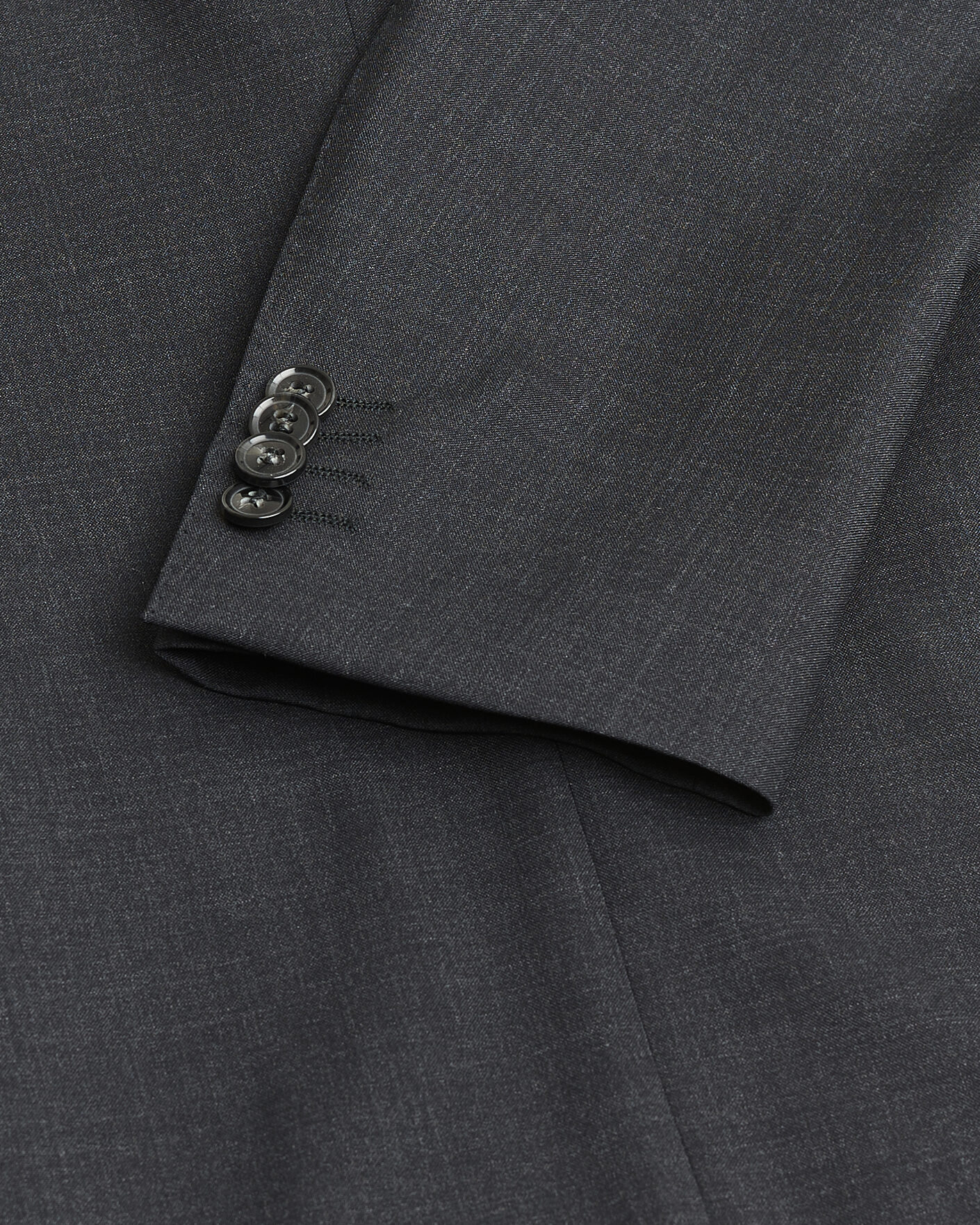 Hombres | Pre-owned Trajes | Pre-owned | Oscar Jacobson Ego Wool Suit Dark Grey 46