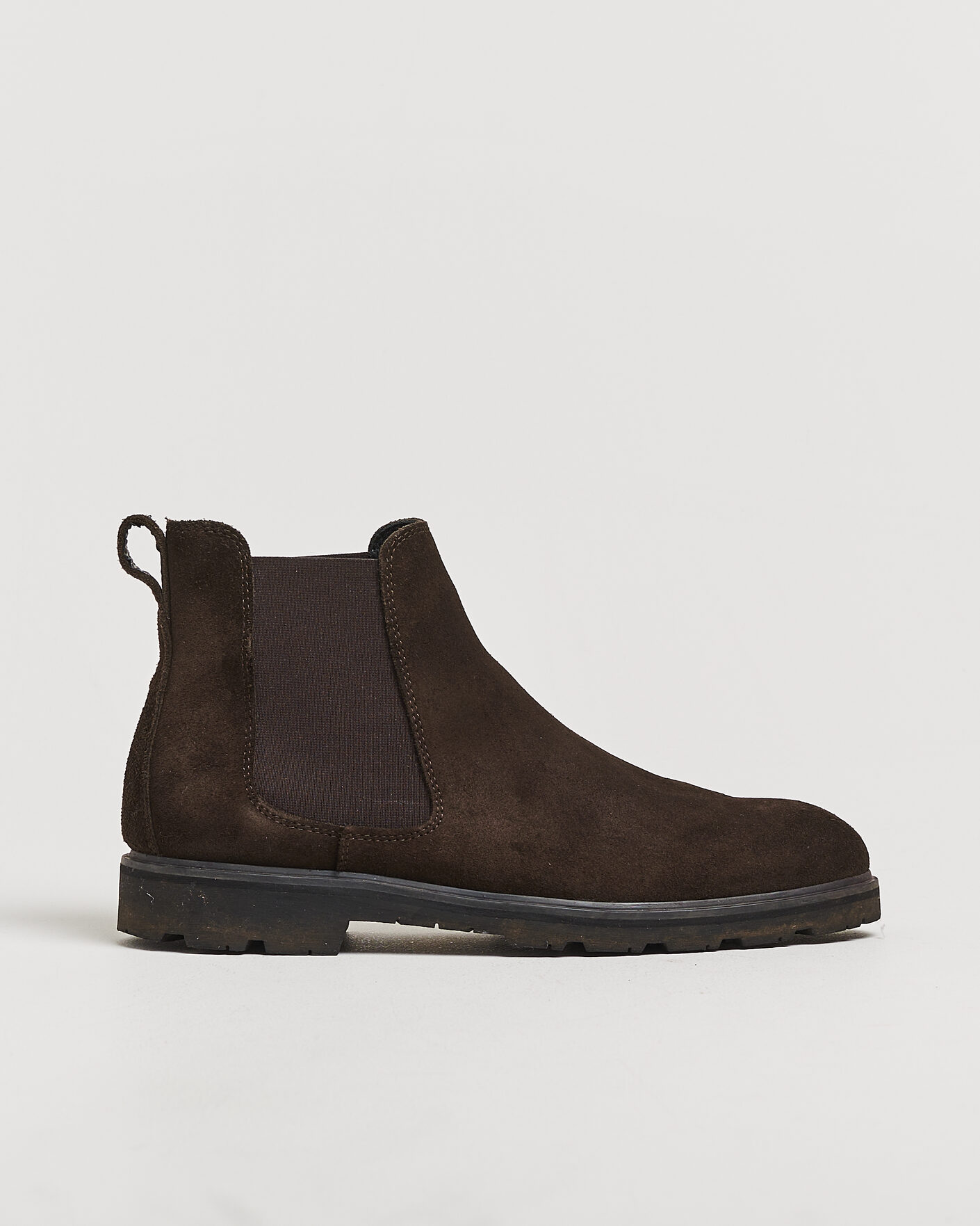 Hombres | Pre-owned Zapatos | Pre-owned | UBR Thunder Chelsea Suede Boot Dark Brown 43