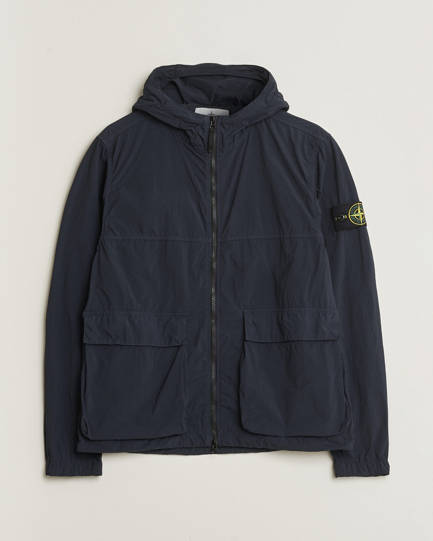Hombres | Pre-owned Chaquetas | Pre-owned | Stone Island Nylon Smerigliato-TC Short Parka Navy M