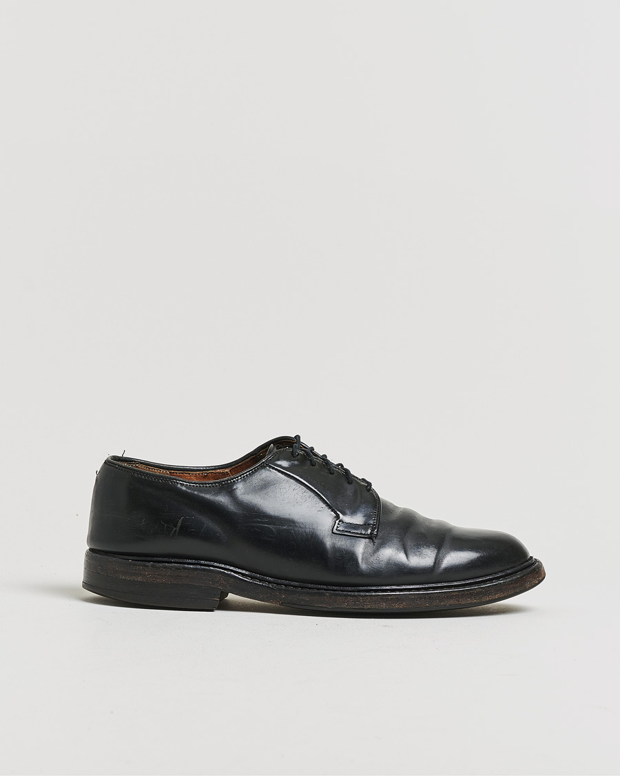 Hombres | Pre-owned Zapatos cosidos a mano | Pre-owned | Allen Edmonds Leeds Shell Cordovan Derby Black US8,5 - EU42