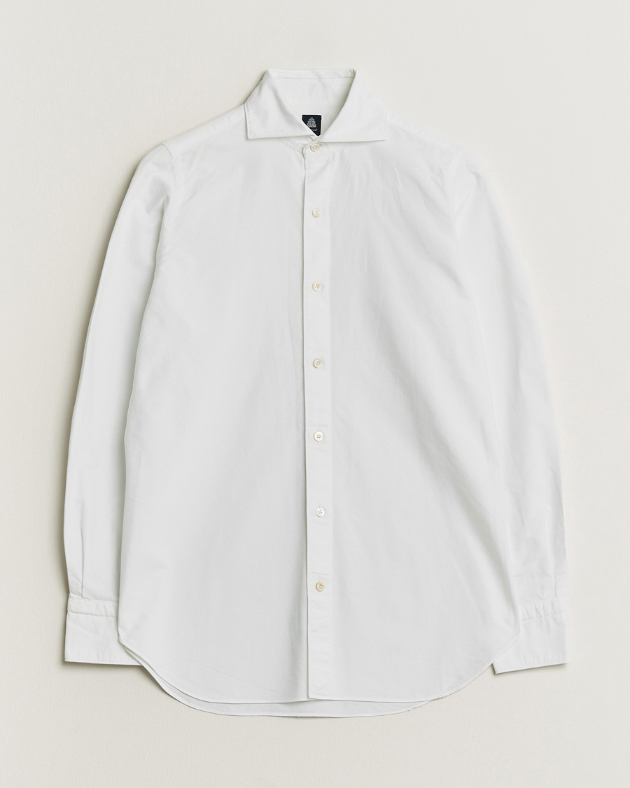 Hombres | Pre-owned Camisas | Pre-owned | Finamore Napoli Gaeta Oxford Cut Away Shirt White S