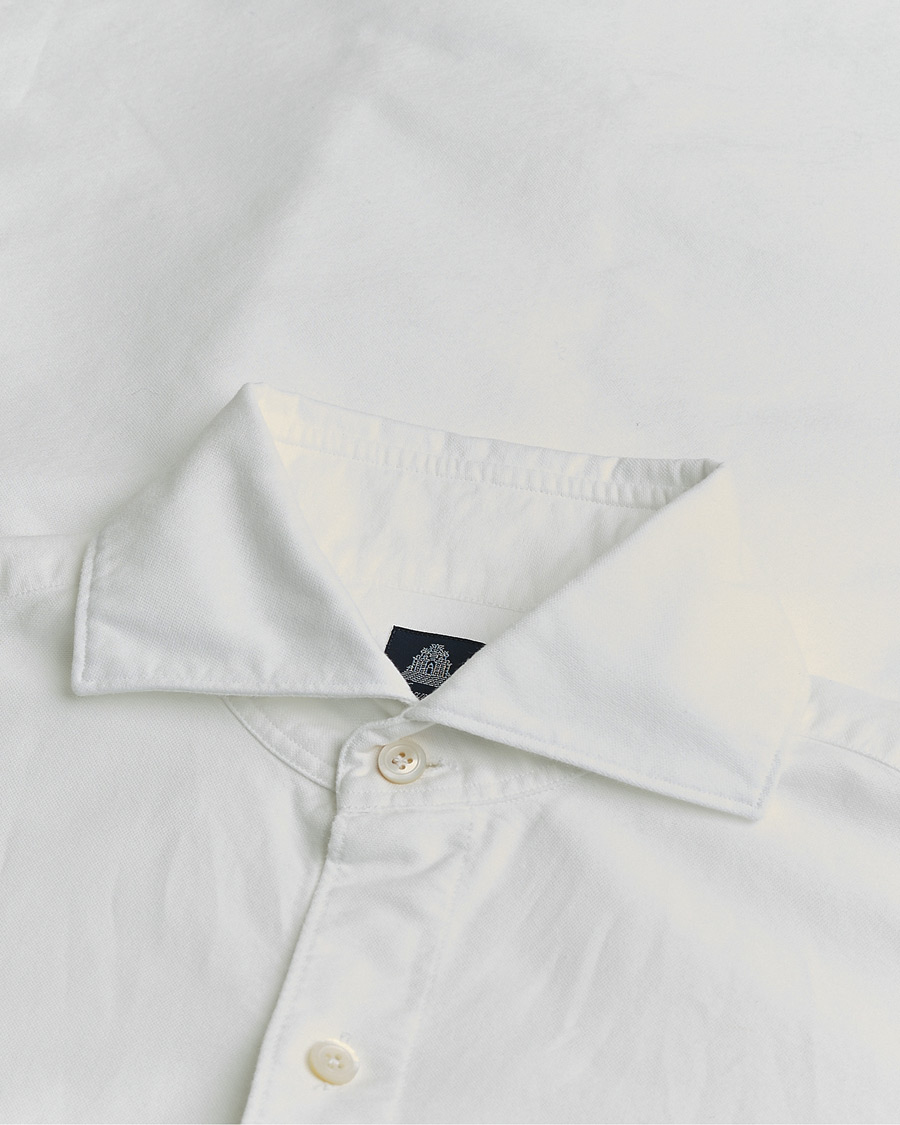 Hombres | Pre-owned Camisas | Pre-owned | Finamore Napoli Gaeta Oxford Cut Away Shirt White S