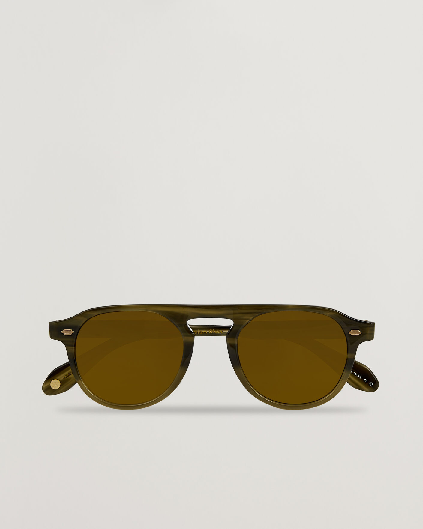 Hombres | Pre-owned Accesorios | Pre-owned | Garrett Leight Harding Sunglasses Army Drift