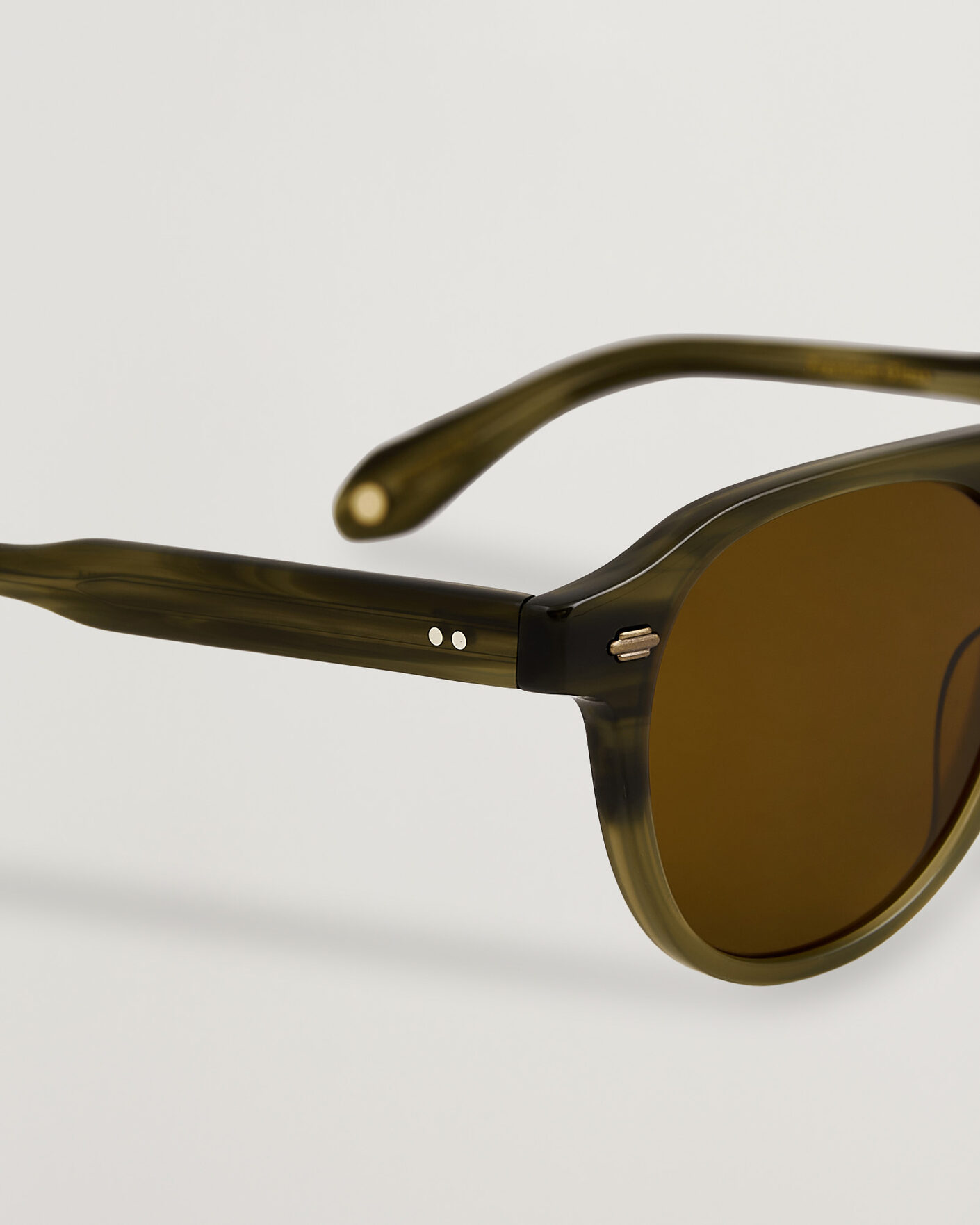 Hombres | Pre-owned Accesorios | Pre-owned | Garrett Leight Harding Sunglasses Army Drift