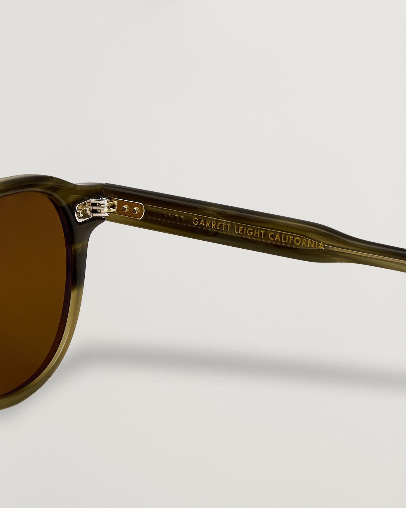 Hombres | Pre-owned Accesorios | Pre-owned | Garrett Leight Harding Sunglasses Army Drift