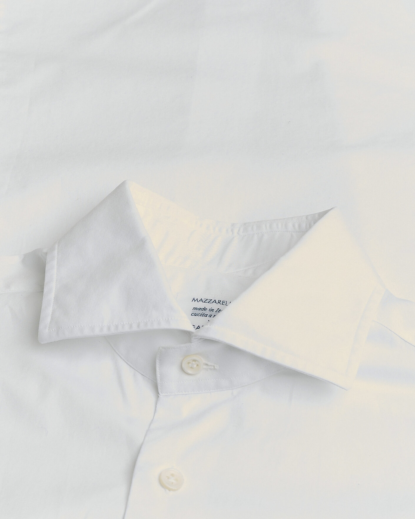 Hombres | Pre-owned Camisas | Pre-owned | Mazzarelli Soft Cotton Shirt White 39 - M