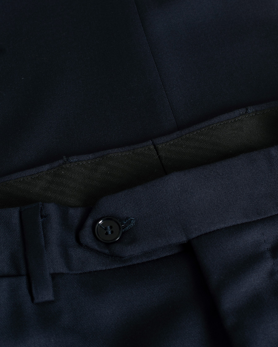 Hombres | Gabo Napoli Suit Wool Navy 50 | Pre-owned | Gabo Napoli Suit Wool Navy 50