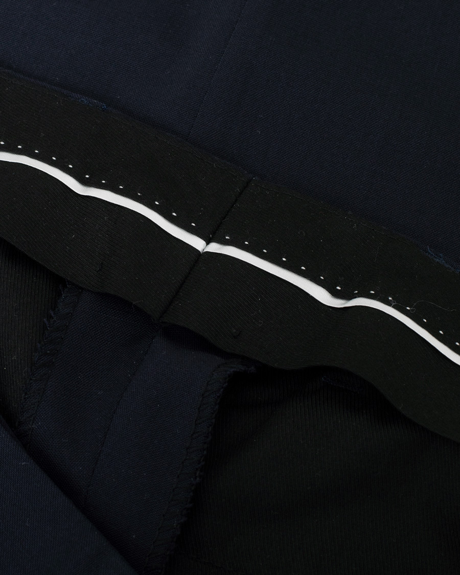 Hombres | Tiger of Sweden Henre 3-piece Suit Wool Stretch Navy | Pre-owned | Tiger of Sweden Henre 3-piece Suit Wool Stretch Navy