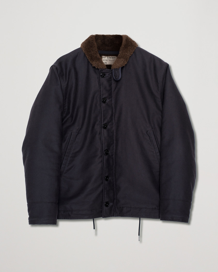 Hombres | The Real McCoy's N-1 Deck Jacket Navy 50 | Pre-owned | The Real McCoy's N-1 Deck Jacket Navy 50