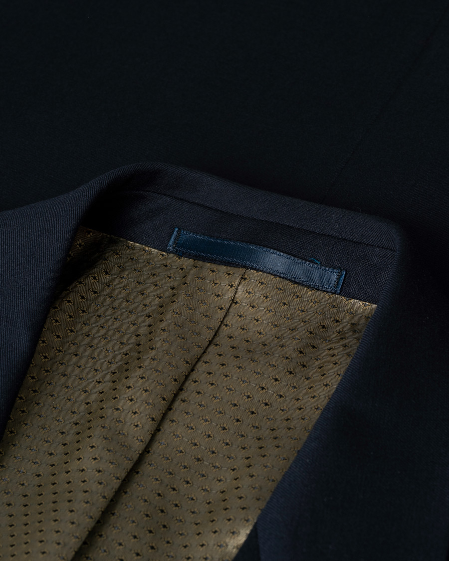 Hombres | Hugo Boss Vintage Tuxedo Super 100 Wool Navy 52 | Pre-owned | Hugo Boss Vintage Tuxedo Super 100 Wool Navy 52