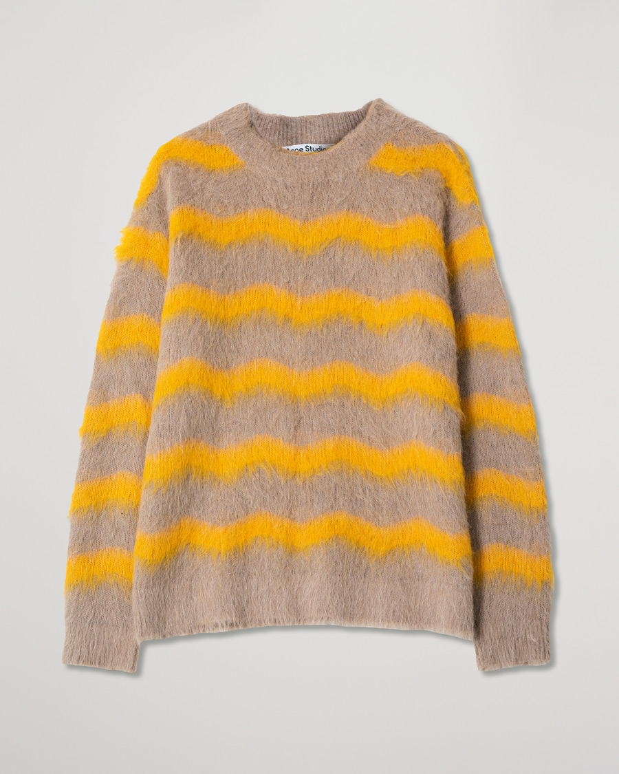 Hombres | Acne Studios Kristoffer Mohair Stripe Knit | Pre-owned | Acne Studios Kristoffer Mohair Stripe Knit