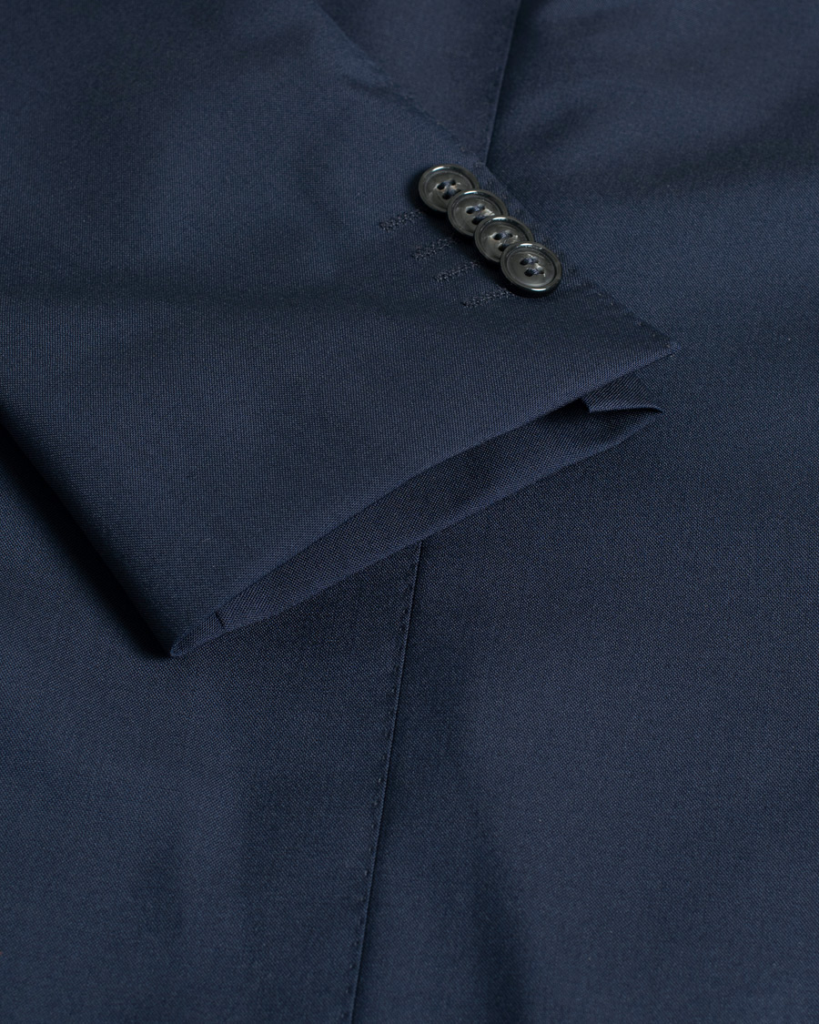 Hombres | Oscar Jacobson Edmund Wool Suit Blue | Pre-owned | Oscar Jacobson Edmund Wool Suit Blue
